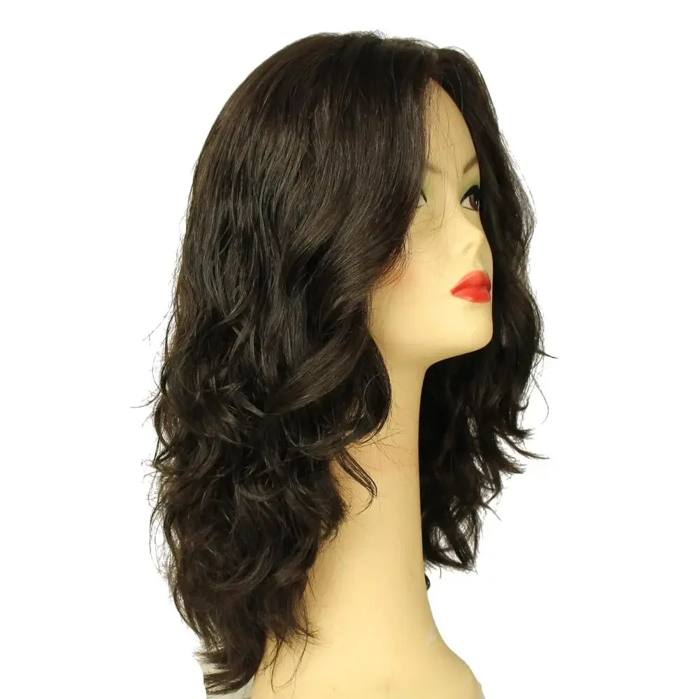 Freeda Wigs Katrina EXTRA LONG Deep Dark Brown MULTI-DIRECTIONAL Size S